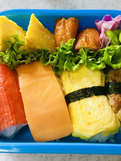 お寿司風★おにぎりのキャラ弁-レシピのメイン写真