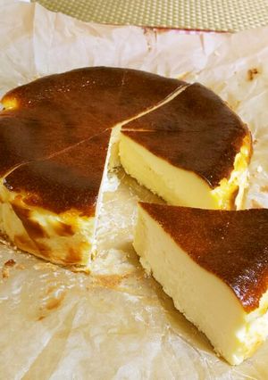 ★濃厚なバスク風＊ベークドチーズケーキ＊-レシピのメイン写真