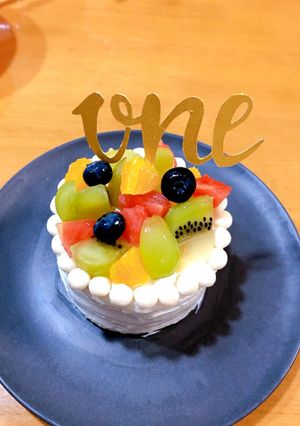 一歳誕生日ケーキ★-レシピのメイン写真