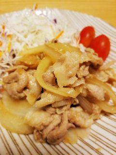 玉ねぎでお肉柔らか~♡な豚のしょうが焼き-レシピのメイン写真