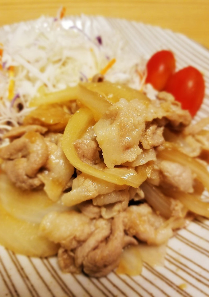玉ねぎでお肉柔らか～♡な豚のしょうが焼き-レシピのメイン写真