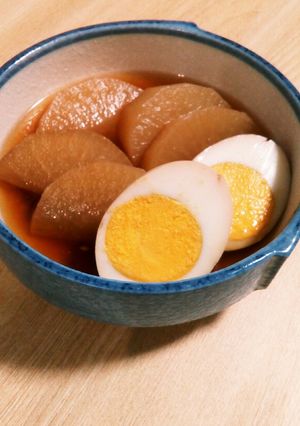 ダイエットの主人と娘に☆ヘルシー大根卵煮-レシピのメイン写真