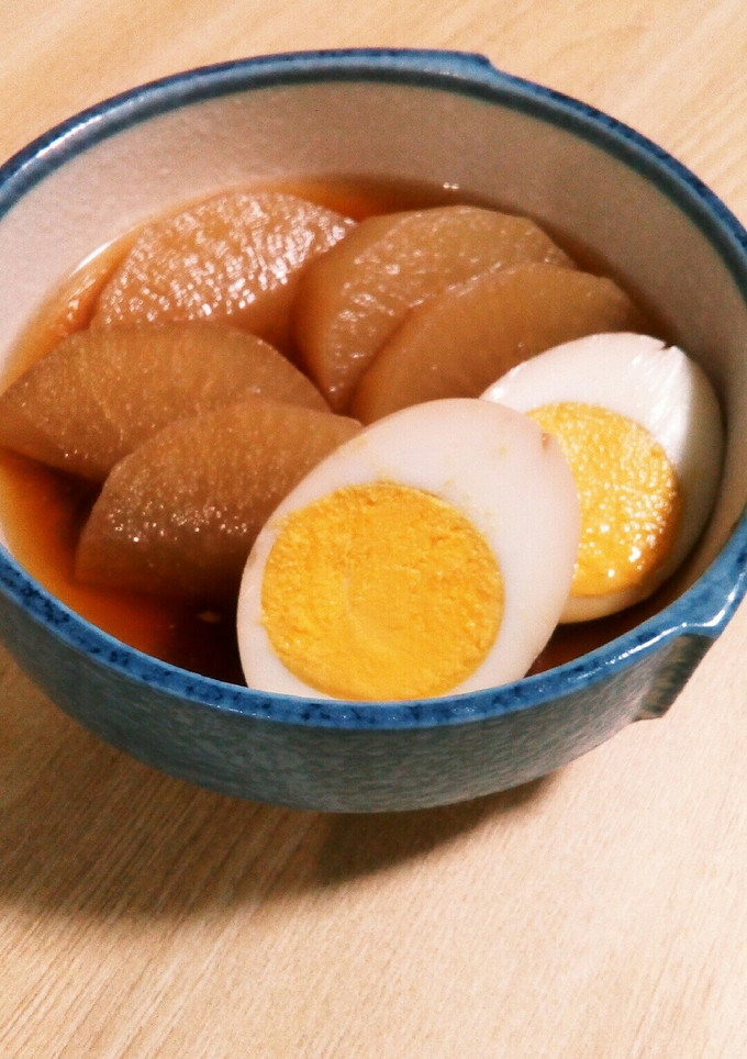 ダイエットの主人と娘に☆ヘルシー大根卵煮-レシピのメイン写真