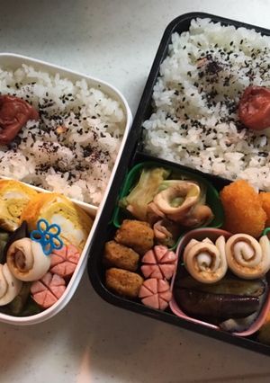 高校生お弁当(2019.9.18)-レシピのメイン写真