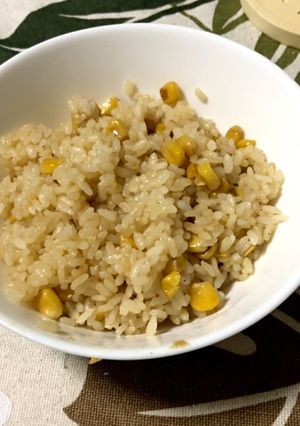 コーンのバター醤油炒飯-レシピのメイン写真