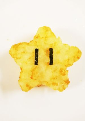 超簡単！マリオ＊キャラ弁＊スター＊星-レシピのメイン写真