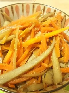 きんぴらごぼう-レシピのメイン写真