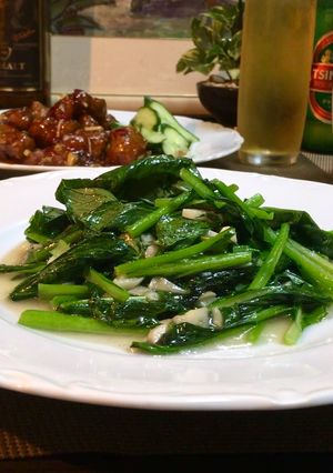 めちゃ旨!!『本家味仙風』青菜炒め♡-レシピのメイン写真