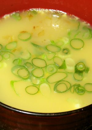 玉子一個が摂れるかき玉味噌汁-レシピのメイン写真