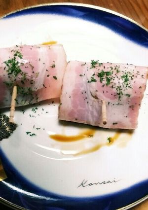 長芋のベーコン海苔チーズ巻き(^q^)☺-レシピのメイン写真