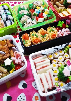 運動会のお弁当!…頑張った!!-レシピのメイン写真