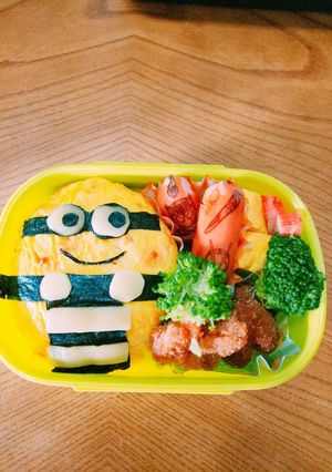 ミニオン お弁当-レシピのメイン写真