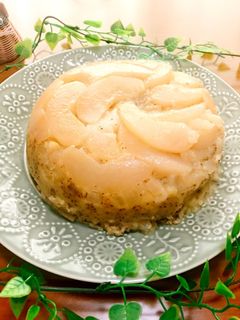 炊飯器HMで簡単♡梨と紅茶のケーキ♡♡♡-レシピのメイン写真
