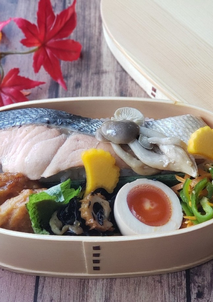 鮭としめじの蒸し煮-レシピのメイン写真