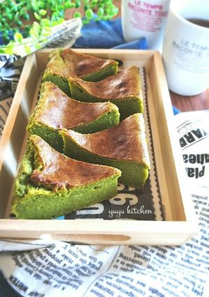 栄養満点☆ソフトケールのチーズケーキ。-レシピのメイン写真
