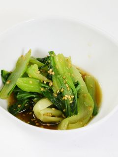 青梗菜のナムル-レシピのメイン写真