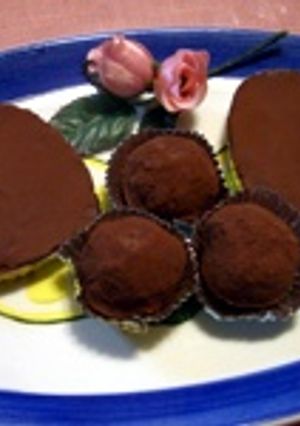 ラムレーズン生チョコ★トリュフ&ハート-レシピのメイン写真