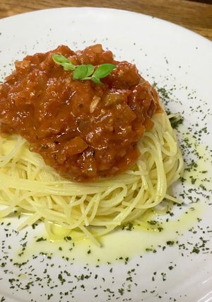 納豆のミートソース風-レシピのメイン写真