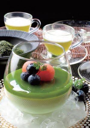 緑茶のムース-レシピのメイン写真