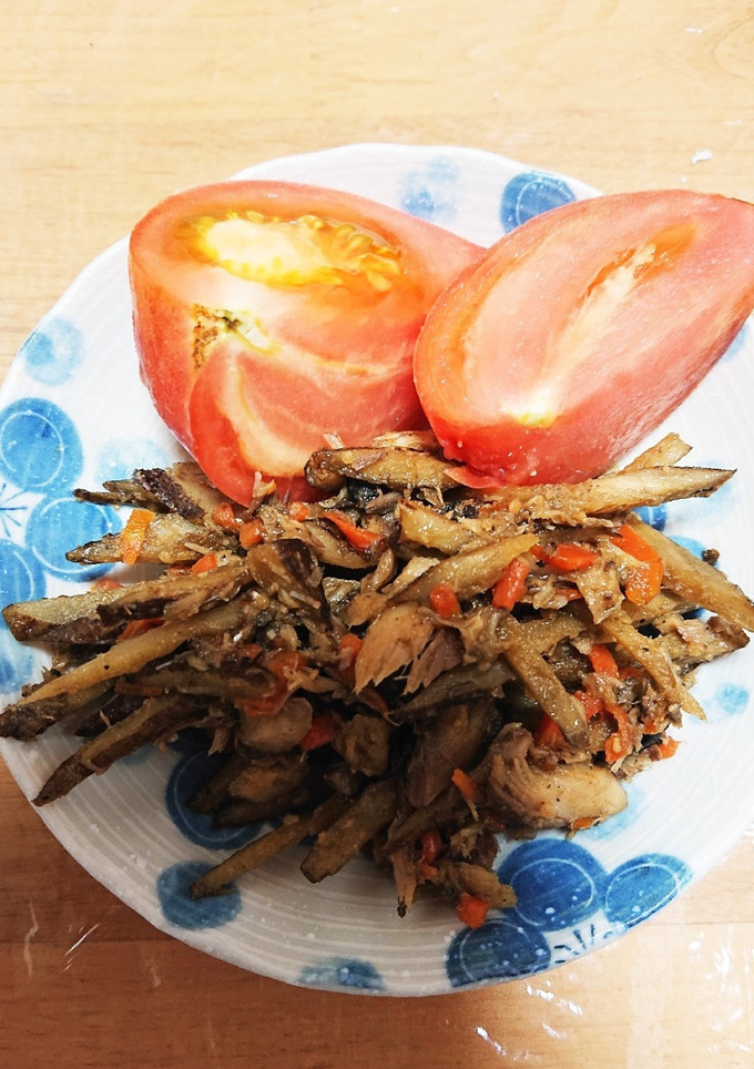 〜サバ缶を使った〜 さばきんぴら-レシピのメイン写真