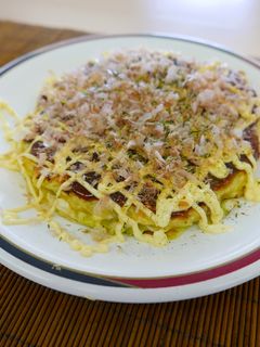 納豆お好み焼き-レシピのメイン写真