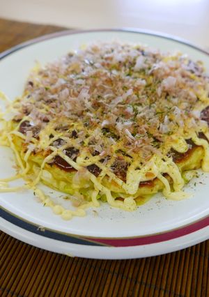 納豆お好み焼き-レシピのメイン写真