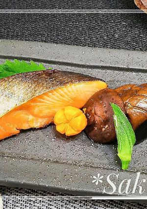 *天然鮭の甘酒漬け焼き*コツあり-レシピのメイン写真