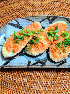 茄子の明太マヨネーズ焼き-レシピのメイン写真
