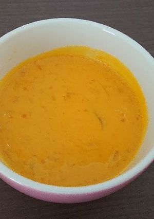 ミキサー不要カボチャスープ⭐離乳食にも!-レシピのメイン写真