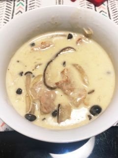 豚肉とキノコのクリーム煮-レシピのメイン写真