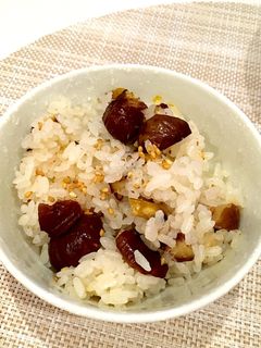 100均甘栗de栗ご飯-レシピのメイン写真