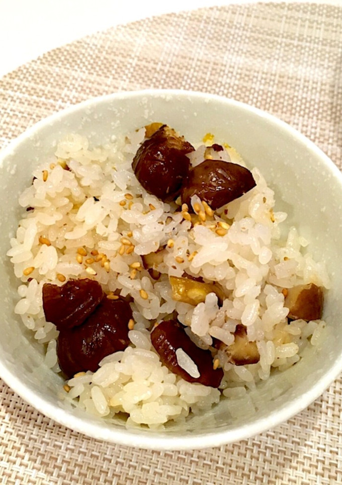 100均甘栗de栗ご飯-レシピのメイン写真