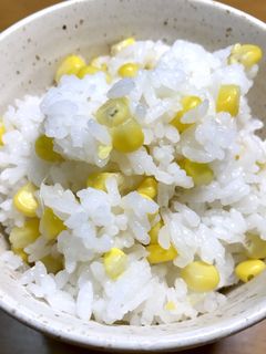 とうもろこしご飯-レシピのメイン写真