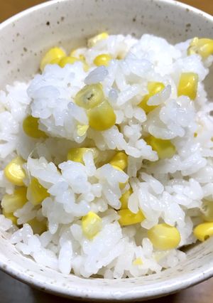 とうもろこしご飯-レシピのメイン写真