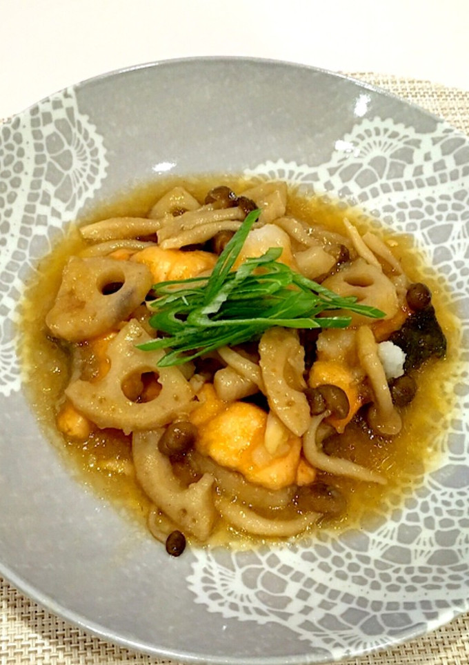 和食ご飯でほっこり☆秋鮭のみぞれ煮-レシピのメイン写真