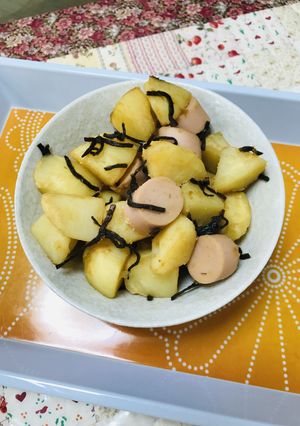 柿酢の煮ころがし～じゃがいも編～-レシピのメイン写真