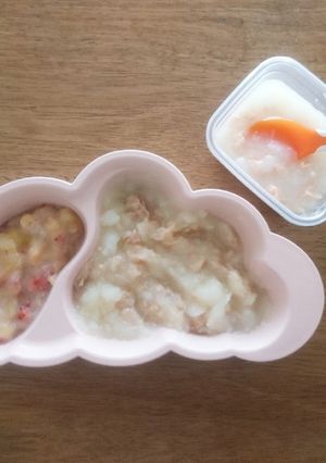 [離乳食 モグモグ期 ] 簡単献立♪-レシピのメイン写真