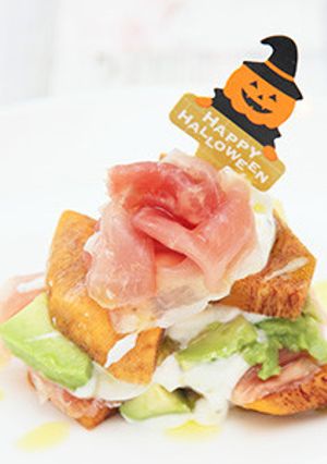 季節を味わう♪柿モッツァレラ-レシピのメイン写真