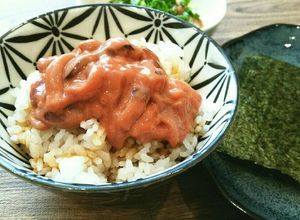 そうだ！塩辛ご飯を海苔で巻いてみよう♪-レシピのメイン写真