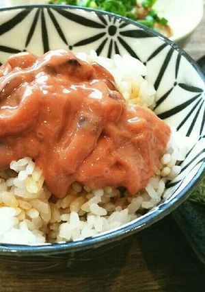 そうだ！塩辛ご飯を海苔で巻いてみよう♪-レシピのメイン写真