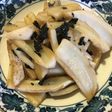 旬のレンコン、にんにく海苔キンピラ
