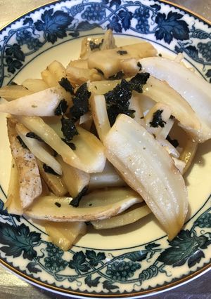 旬のレンコン、にんにく海苔キンピラ-レシピのメイン写真