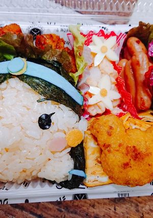 ジャスミン♪ツムツムキャラ弁♪♪-レシピのメイン写真