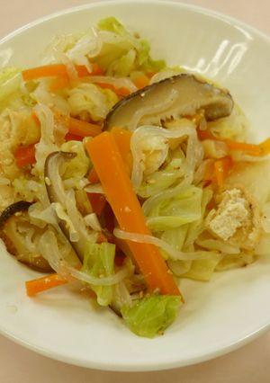 野菜のごま酢あえ(オタネ人参風味)-レシピのメイン写真