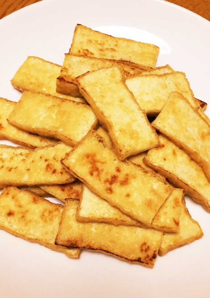 簡単☆厚揚げのカリカリ焼き☆-レシピのメイン写真