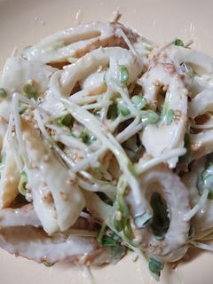 ちくわとカイワレ菜のマヨわさび和え-レシピのメイン写真