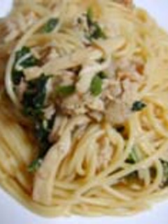 簡単!美味しい☆豚肉ときのこの和風パスタ-レシピのメイン写真