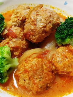 圧力鍋でミートボールトマトミルク煮-レシピのメイン写真