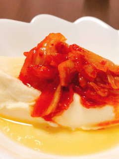 超簡単!韓国風 冷奴-レシピのメイン写真