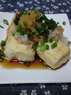 さっぱり♪おろしポン酢で揚げだし豆腐-レシピのメイン写真